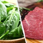 Ko labāk ēst, ja trūkst dzelzs – spinātus vai gaļu: