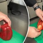 Tikai ar trim naža triepieniem: kā ātri nomizot un sagriezt